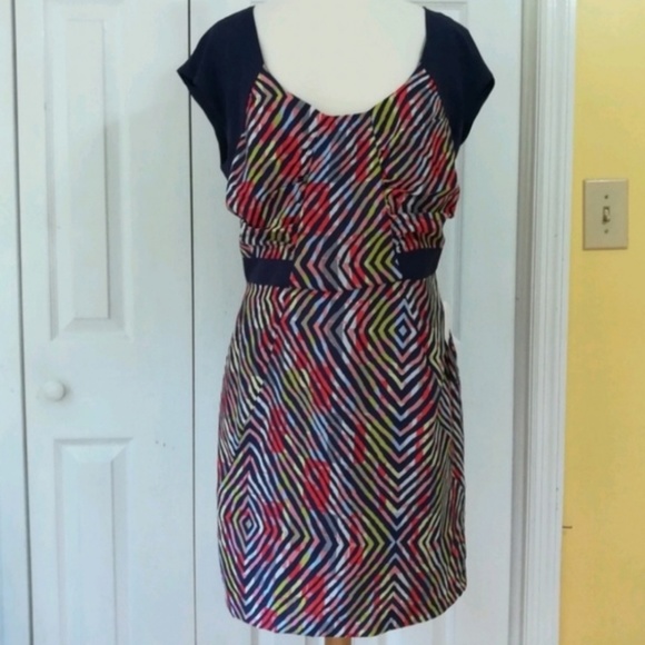 BCBGeneration Dresses & Skirts - NWT BCBGeneration striped dress keyhole back